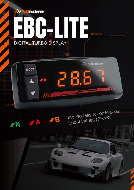 Wyświetlacz cyfrowy turbo EBC-Lite